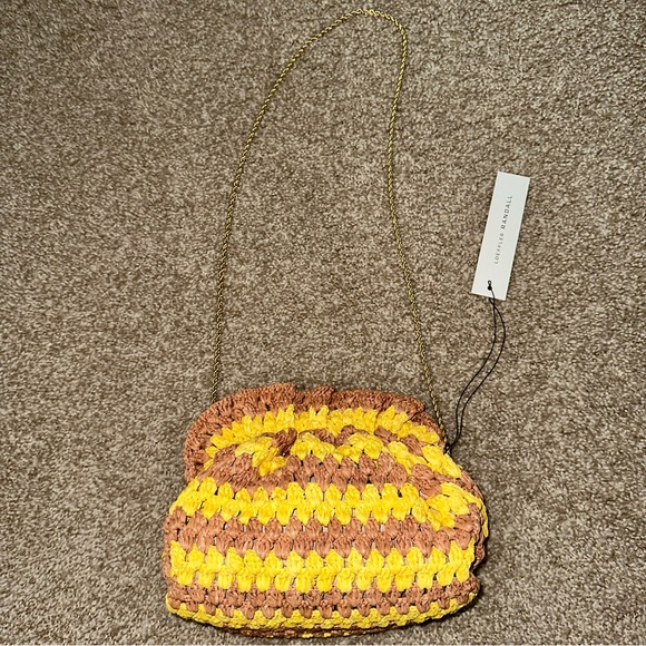 LOEFFLER RANDALL Raffia Clutch
